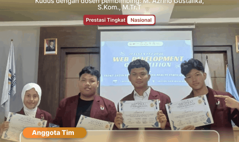 Prestasi Mahasiswa Teknik Informatika Telkom University Purwokerto